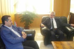 Bakan Faruk Çelik’ten Rektör Ulcay’a ziyaret