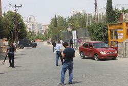 Mardin'de plakasız araç polisi alarma geçirdi video
