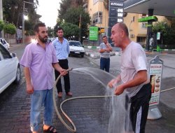 Ceylanpınar’da sıcak hava bunaltıyor