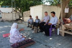 Yavuz, Kâhta’da tutuklu aileleri ziyaret etti video foto
