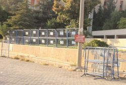 Valilik ve Adliyesi çevresine bariyer!