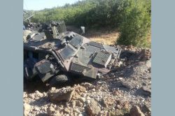 Bingöl'de askeri aracın geçişi sırasında mayın patlatıldı