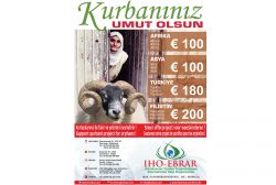 IHO Ebrar 2015 Kurban Programına hazır