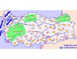 Hava sıcaklıkları bunaltmaya devam edecek