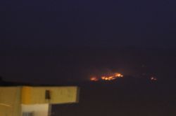 Şırnak dağlarında çıkan yangın sürüyor