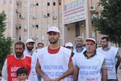 Belediye işçilerinin oturma eylemi sona erdi