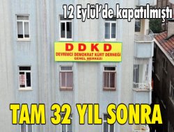 DDKD 32 yıl sonra tekrar açılıyor