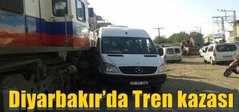 Diyarbakır’da Tren kazası