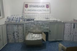 Diyarbakır’da kaçak sigara ele geçirildi