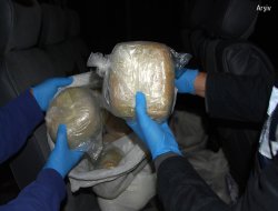 Van'da uyuşturucu ele geçirildi