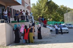 Hilvan’da Açık Öğretim Lise sınavı yapıldı