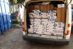 Diyarbakır’da 140 bin paket kaçak sigara ele geçirildi