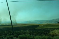 Siirt’e anız yakmaları devam ediyor