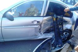 Bingöl’de maddi hasarlı kaza