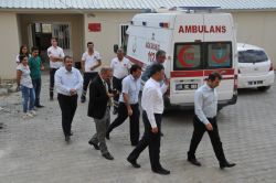 Sağlık Bakanlığı heyeti Van'da incelemelerde bulundu