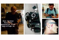 Gazetecilere çirkin saldırı