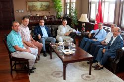 Sağlık müsteşarından Vali Su’ya ziyaret