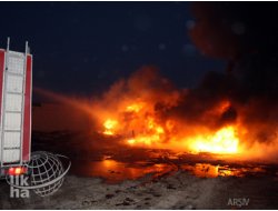 Kozan Sanayi Sitesi'nde Yangın
