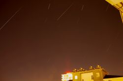 Meteor yağmuru Batman’dan da seyredildi