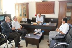 Midyat HÜDA-PAR heyeti  yeni  ilçe müftüsünü  ziyaret  etti