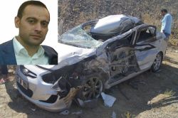 Genç yolunda kaza: 1 ölü