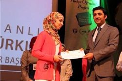 Suriyeli öğrenciler diplomalarını aldı