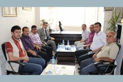 Kaymakam Güldoğan, Kızıltepe Gazeteciler Cemiyetini ziyaret etti