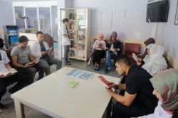 Batman’da hasta refakatçilerine okuma imkânı