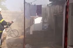 Adıyaman’da bir evde yangın çıktı