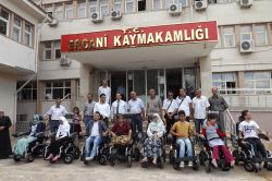 Ergani Kaymakamlığından engellilere akülü araba