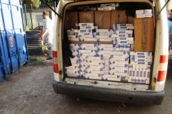 Van’da kaçak sigara ele geçirildi