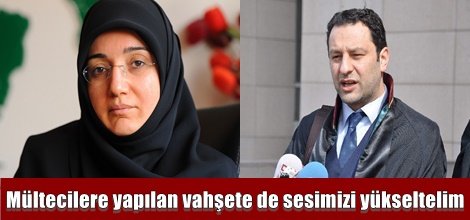 Mültecilere yapılan vahşete de sesimizi yükseltelim