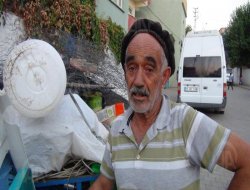 Çınar'da 70 yaşındaki Mahmut Temircan, 11 nüfuslu aileyi geçindiriyor