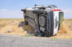 Kâhta Köseler köyü çıkışında trafik kazası: 8 yaralı foto