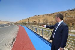 Gaziantep’te bisiklet yolu açıldı