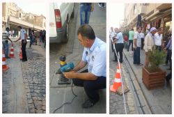 Mardin'deki Birinci Cadde yapboz tahtasına dönüştü