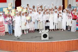 Kur’an eğitimi alan öğrencilere sertifikaları verildi