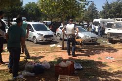 Terk edilen araçta 10 kilo esrar ele geçirildi