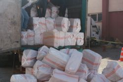 Ağrı da 96 bin paket kaçak sigara ele geçirildi