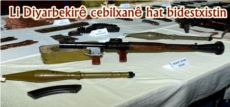 Li Diyarbekirê cebilxanê hat bidestxistin