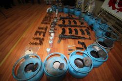 Ağrı’da çok sayıda mühimmat ele geçirildi video foto