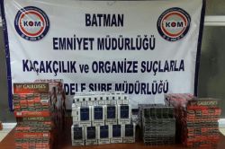 Batman’da kaçak sigara operasyonu