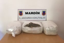 Yolcu otobüsünden esrar çıktı