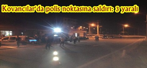 Kovancılar'da polis noktasına saldırı: 3 yaralı