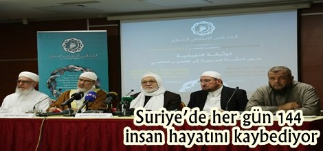Suriye’de her gün 144 insan hayatını kaybediyor