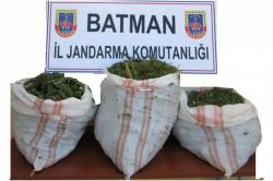 Batman’da esrar baskını