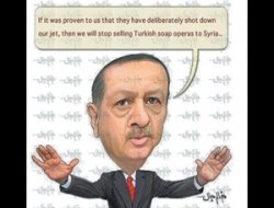 Suriyeli karikatürist Erdoğan'la Dalga Geçti