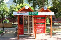 Açık hava kütüphanesi gereken ilgiyi görmüyor