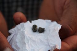 Göktaşının düştüğü köy sakinleri konuştu