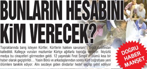 Bunların hesabını kim verecek?